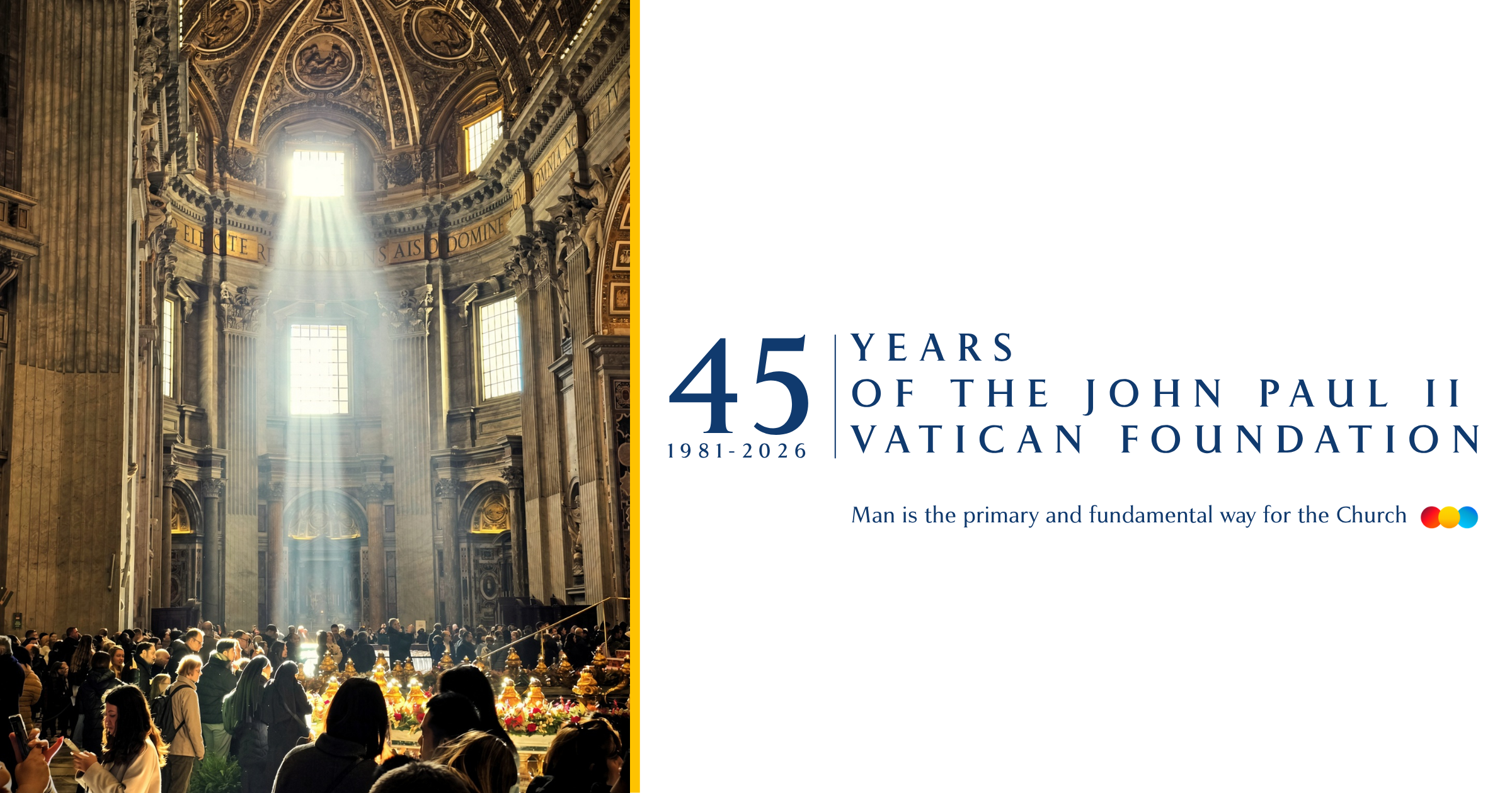 The 45th Anniversary of Our Foundation Is Approaching. Pope Leo XIV Will Take Part in the Jubilee
