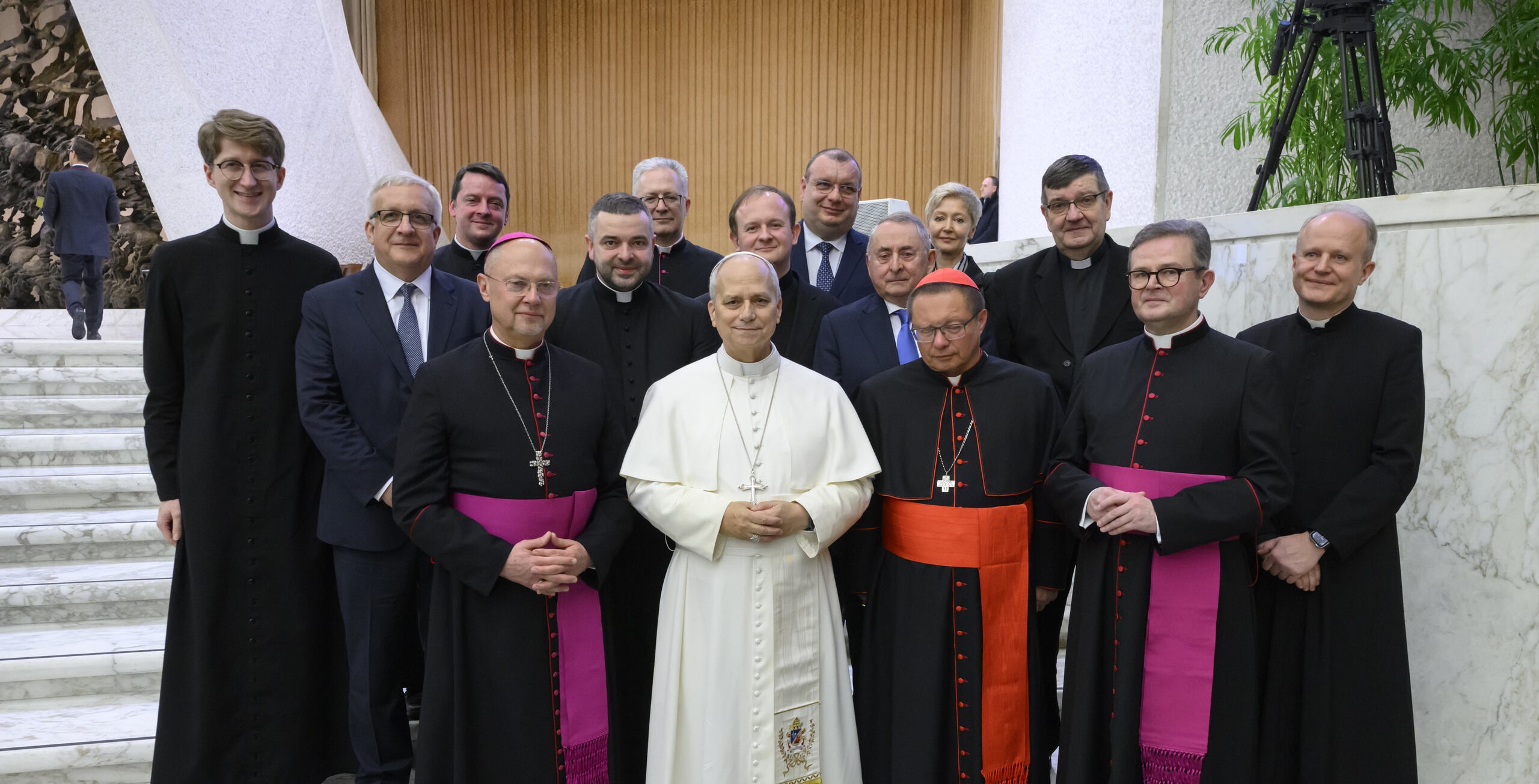 Rencontre avec le Pape et session du Conseil de la Fondation Vaticane Jean-Paul II